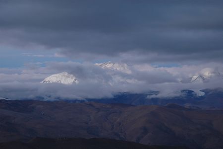Everest fogged in