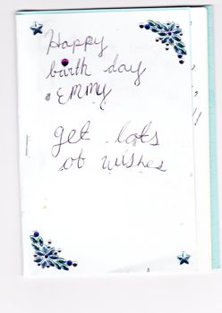 birth card